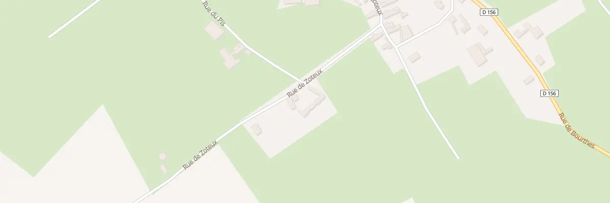Plan du 17 Rue de Zoteux à Bécourt