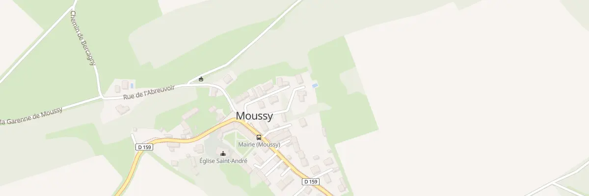 Plan du 2B Pl du Prieuré à Moussy