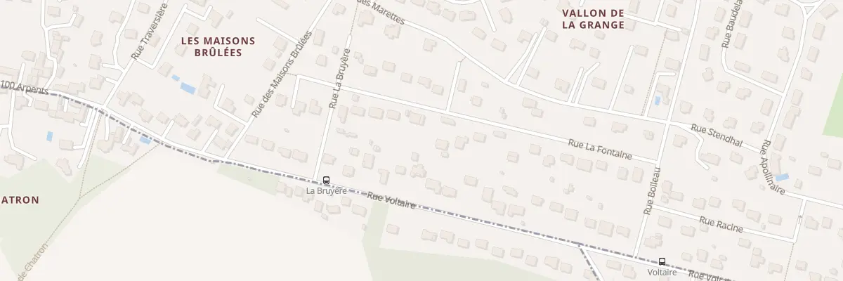 Plan du 8 Rue la Fontaine à Saint-Germain-de-la-Grange