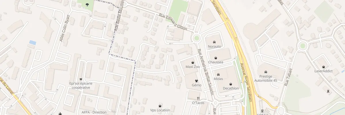 Plan du 19 Rue des Bougainvillées à Orléans