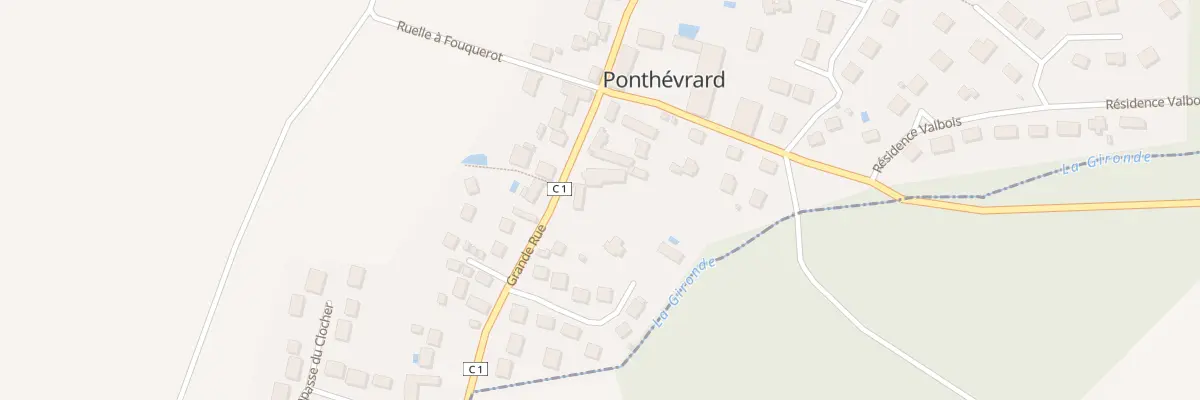 Plan du 27 Gr Grande Rue à Ponthévrard