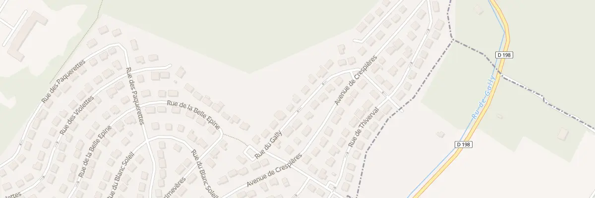 Plan du 11 Rue du Gally à Beynes