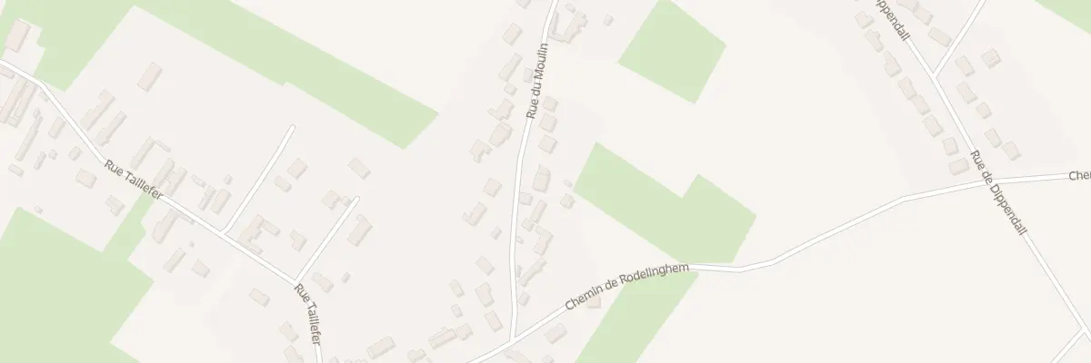 Plan du 22 La Rue du Moulin à Bouquehault
