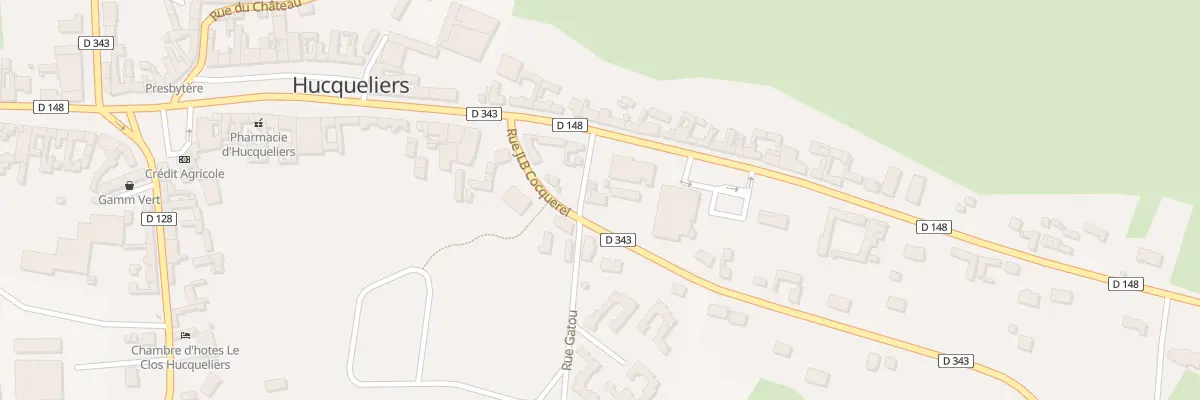 Plan du 3 Rue Jlb Cocquerel à Hucqueliers