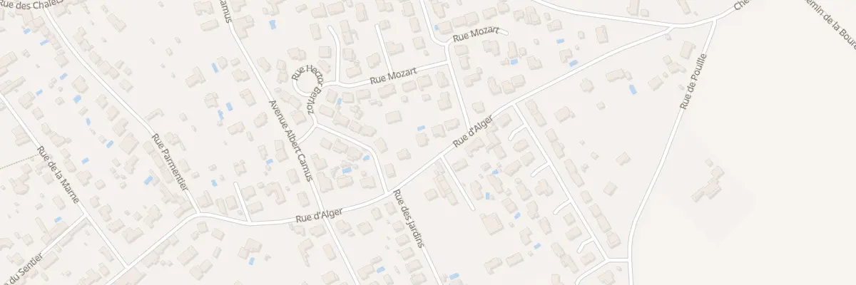 Plan du 127 Rue d’Alger à Gaillac
