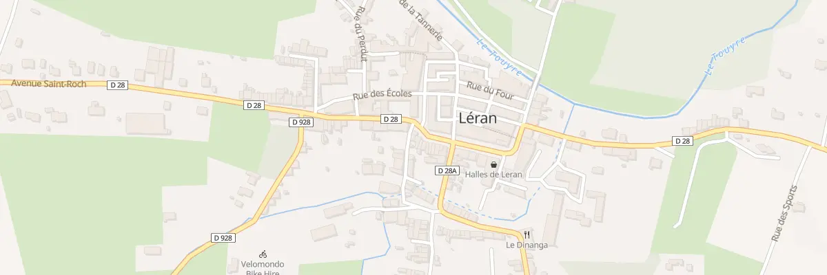 Plan du 12 Crs Saint-jacques à Léran