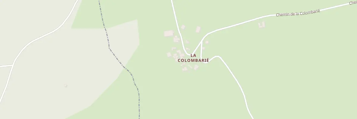 Plan du 5140 La Colombarie à Saint-Martin-Laguépie