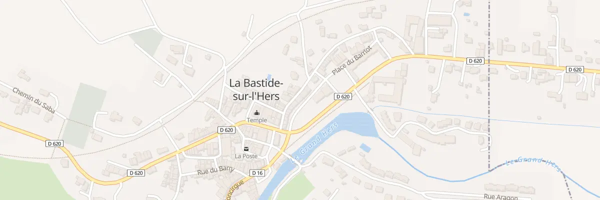 Plan du 17 Rue Jean Jaurès à La Bastide-sur-l’Hers