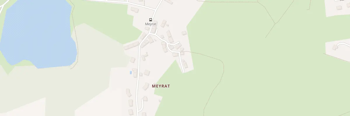Plan du 40 Meyrat à Sainte-Feyre
