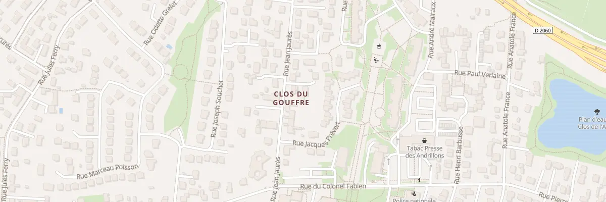 Plan du 82 Rue Jean Jaurès à Fleury-les-Aubrais