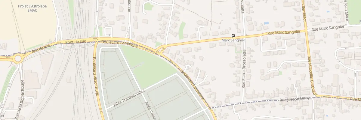 Plan du 86 Bd Lamartine à Fleury-les-Aubrais