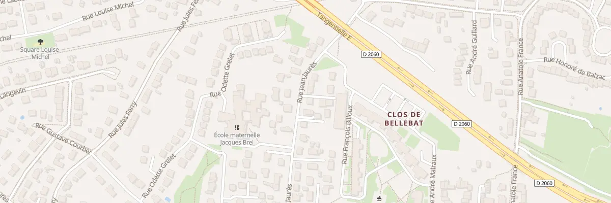 Plan du 106 Rue Jean Jaurès à Fleury-les-Aubrais