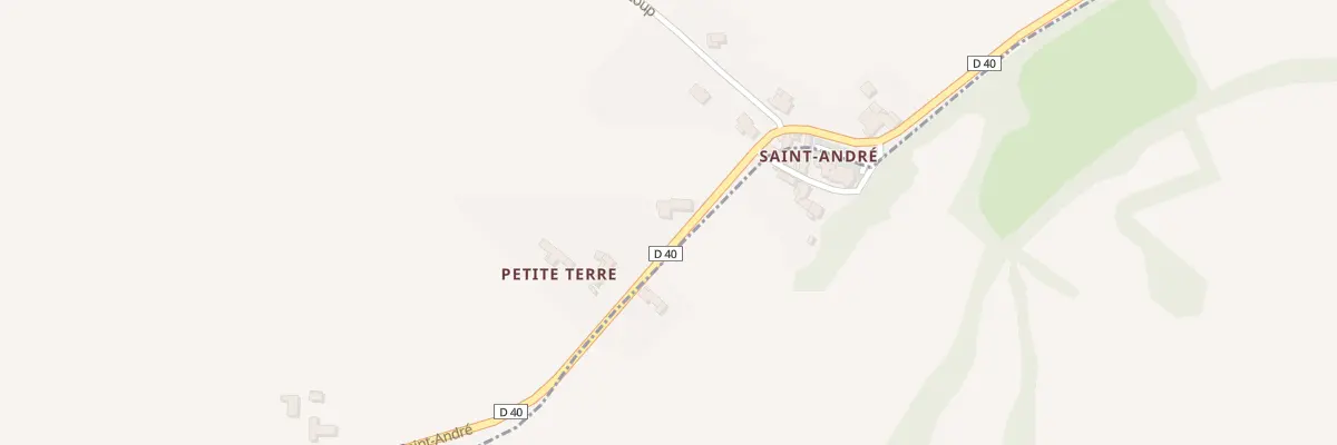 Plan du 6186 Rte de Saint-André à Teyssode