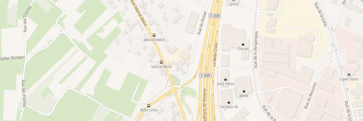 Plan du 1060 Rue du Rosier à Olivet