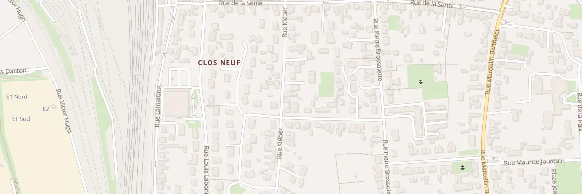 Plan du 30 Rue Kléber à Fleury-les-Aubrais