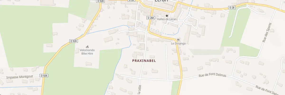 Plan du 16 Rue du Praxinabel à Léran