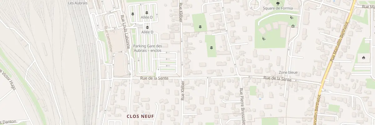 Plan du 50 Rue Kléber à Fleury-les-Aubrais