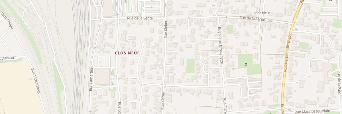 Plan du 34 Rue Kléber à Fleury-les-Aubrais