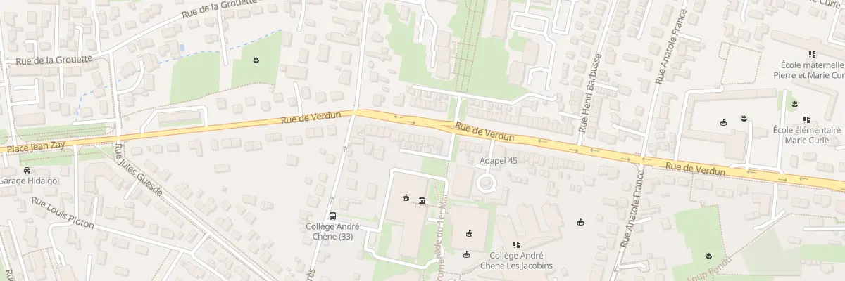 Plan du 81B Rue de Verdun à Fleury-les-Aubrais