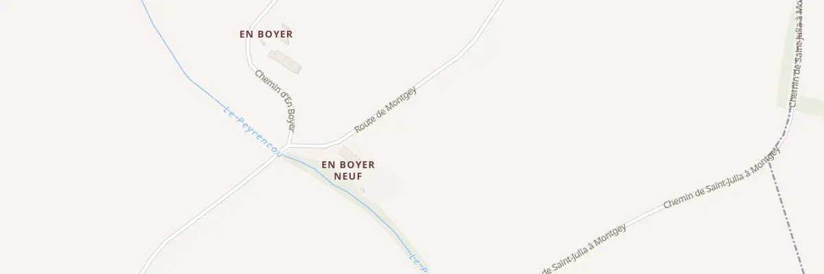 Plan du 28 En Boyer à Saint-Julia