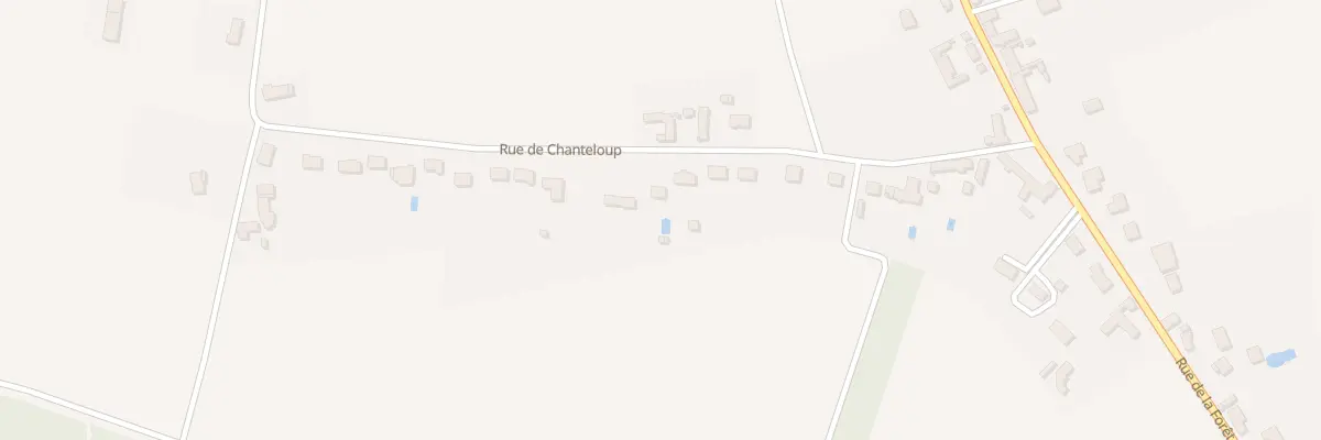 Plan du 234 Rue de Chanteloup à Chevilly