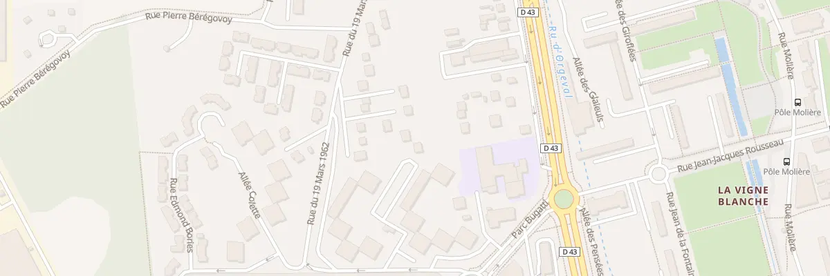Plan du 33 Rue du 19 Mars 1962 aux Mureaux