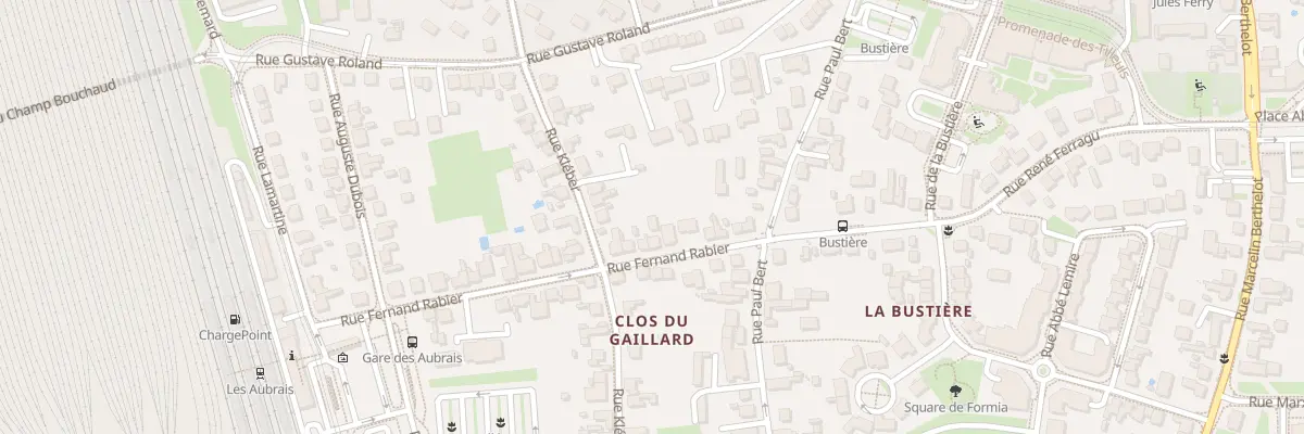 Plan du 33 Rue Fernand Rabier à Fleury-les-Aubrais