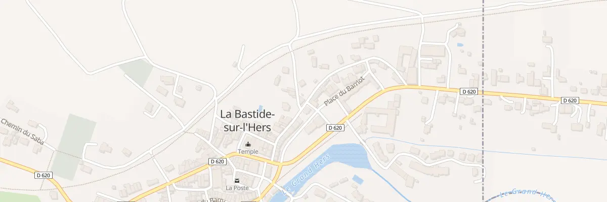Plan du 13 Rue Leopold Bonnet à La Bastide-sur-l’Hers