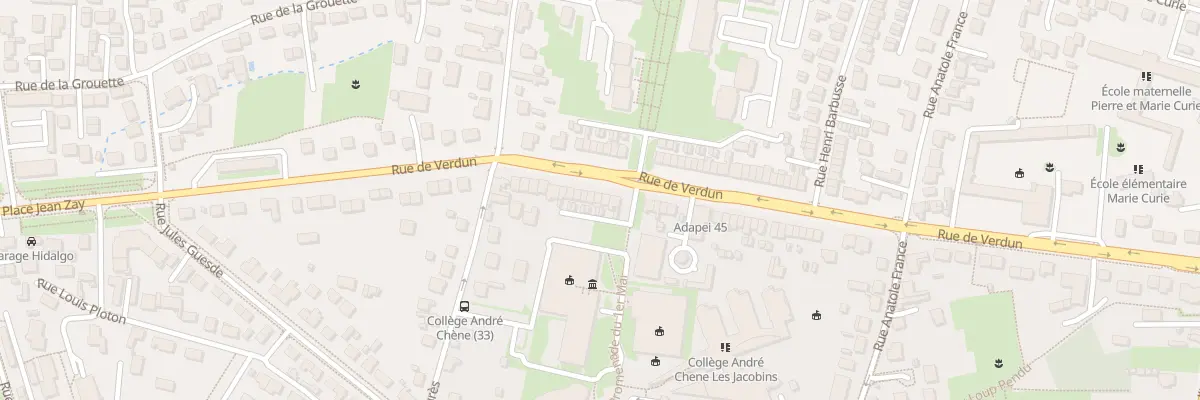 Plan du 81 Rue de Verdun à Fleury-les-Aubrais