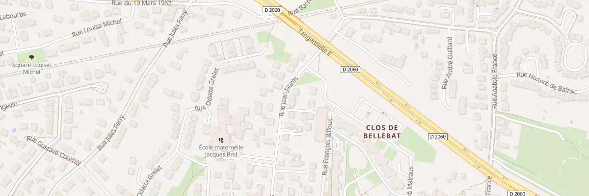 Plan du 110 Rue Jean Jaurès à Fleury-les-Aubrais