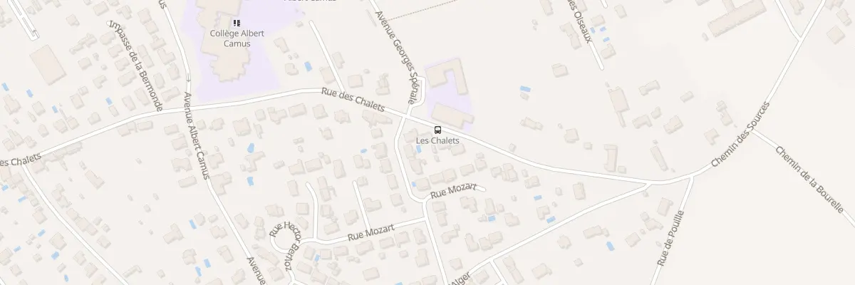 Plan du 92 Rue des Chalets à Gaillac