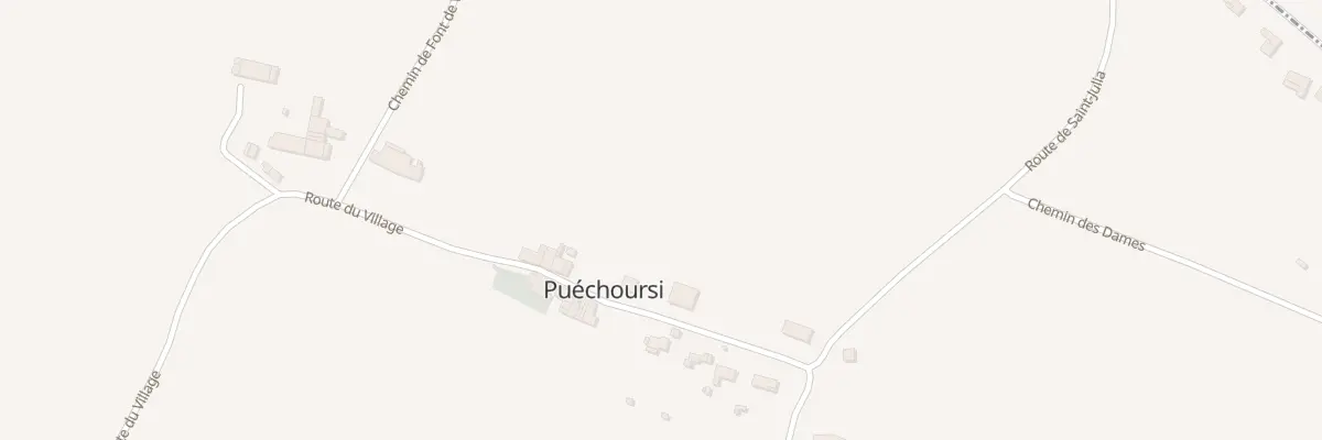 Plan du 5052 Rte du Village à Puéchoursi