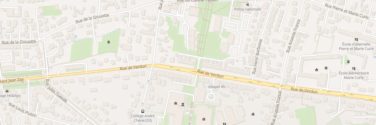 Plan du 44B Rue de Verdun à Fleury-les-Aubrais