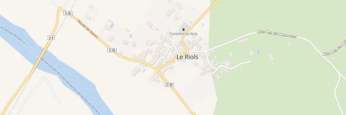 Plan du 63 Rte de Laguépie au Riols