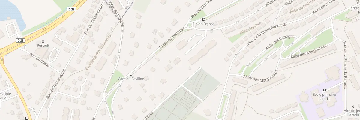 Plan du 18 Rte de Pontoise à Meulan-en-Yvelines