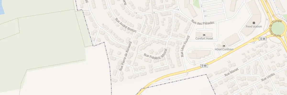 Plan du 32 Rue Frédéric Mistral aux Mureaux