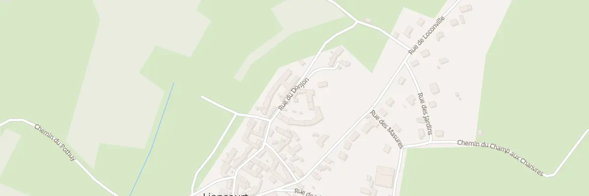 Plan du 13 Rue du Donjon à Liancourt-Saint-Pierre