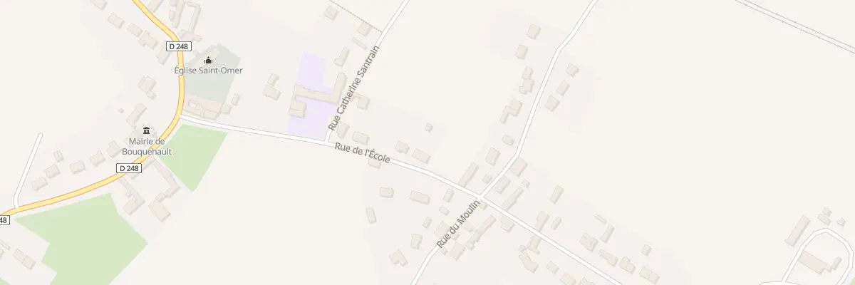 Plan du 17 Rue de l’Ecole à Bouquehault