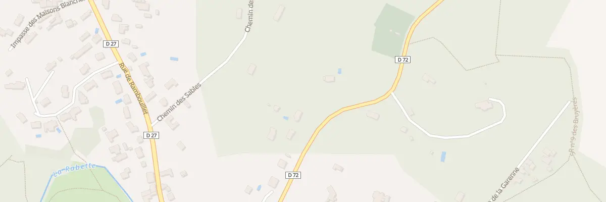 Plan du 2B Rte de la Celle à Clairefontaine-en-Yvelines