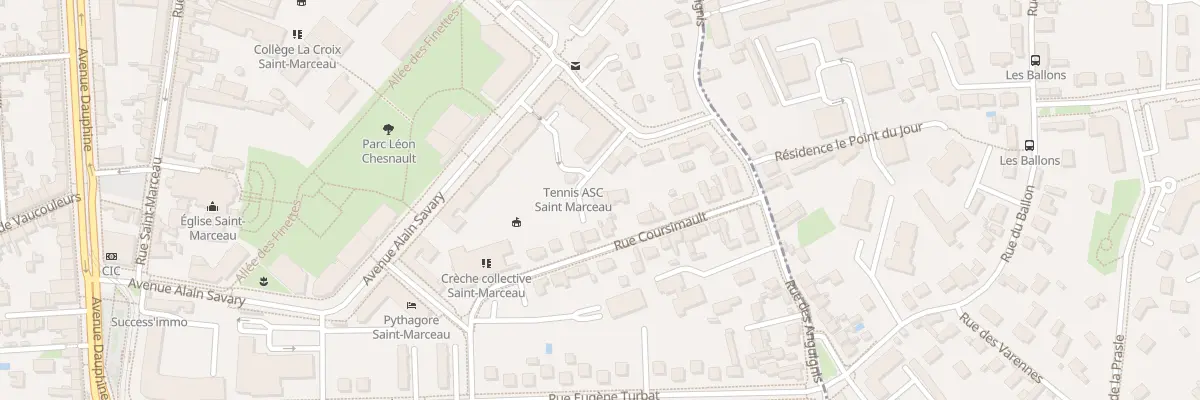 Plan du 7 Rue Marcel Chaubaron à Orléans