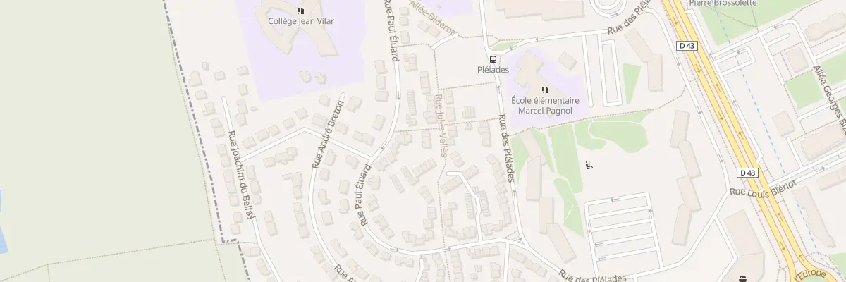 Plan du 49 Rue Jules Valles aux Mureaux