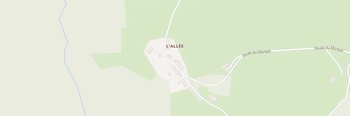 Plan du 5020 L’Allee à Faux-la-Montagne