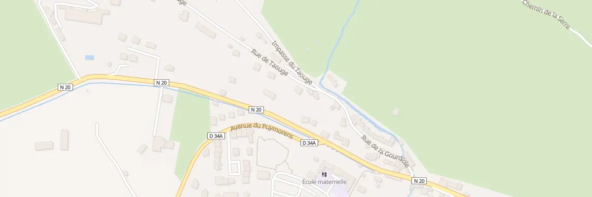 Plan du 5 Rue de Taouge à Enveitg