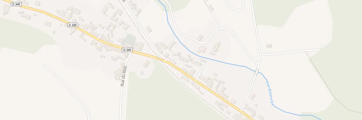 Plan du 239 Rte Nationale à Beaurainville