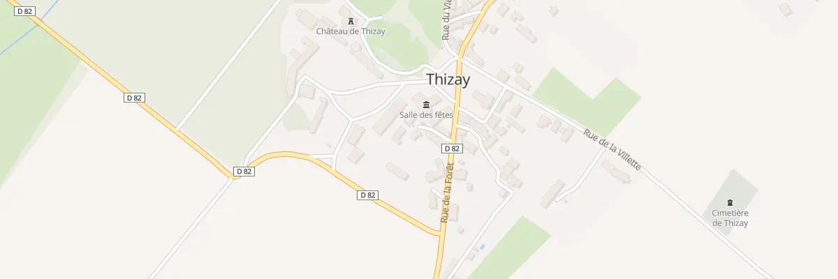 Plan du 5 Imp de la Mairie à Thizay