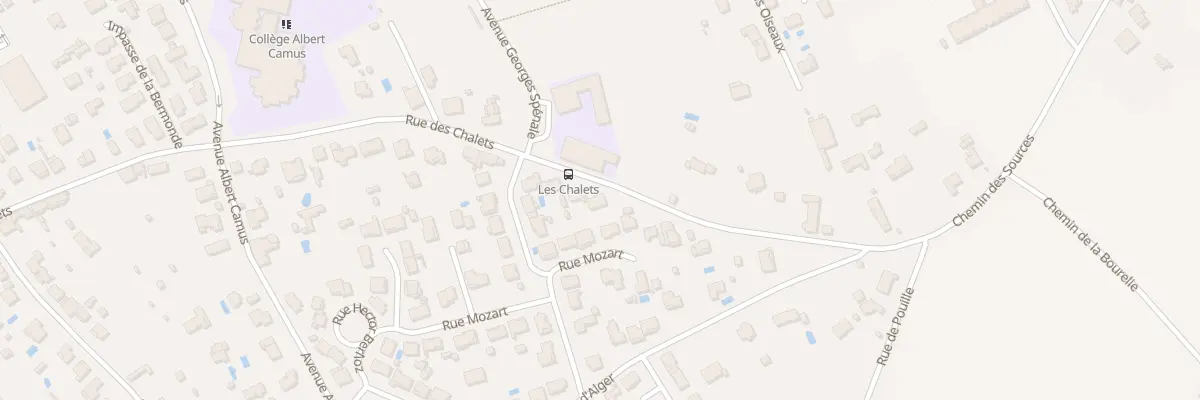 Plan du 96 Rue des Chalets à Gaillac