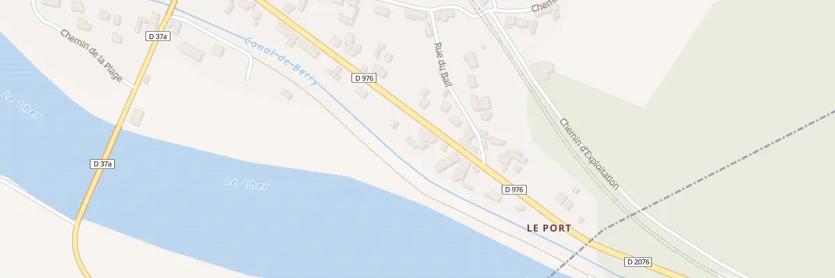 Plan du 13 Rue du 11 Novembre 1918 à Châtres-sur-Cher