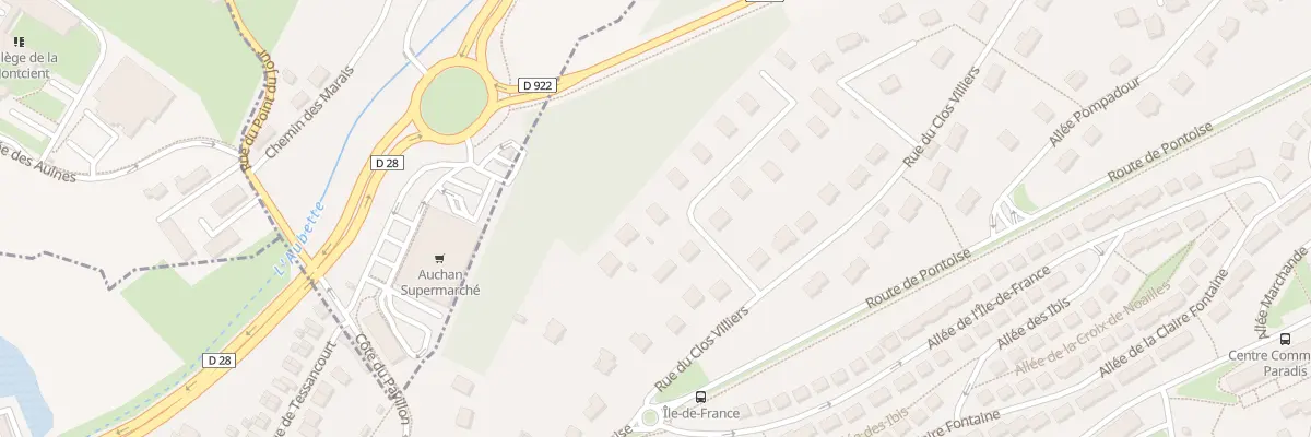 Plan du 5 Rue du Beau Site à Meulan-en-Yvelines