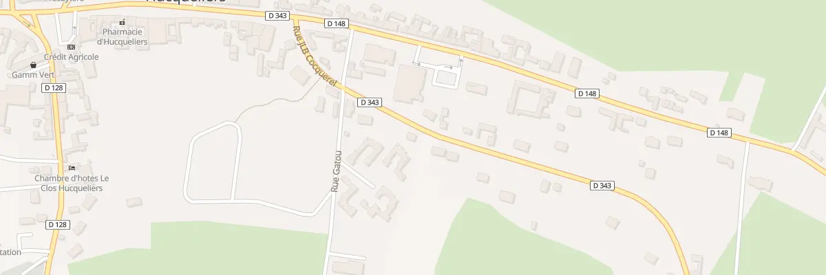 Plan du 14 Rue Jlb Cocquerel à Hucqueliers