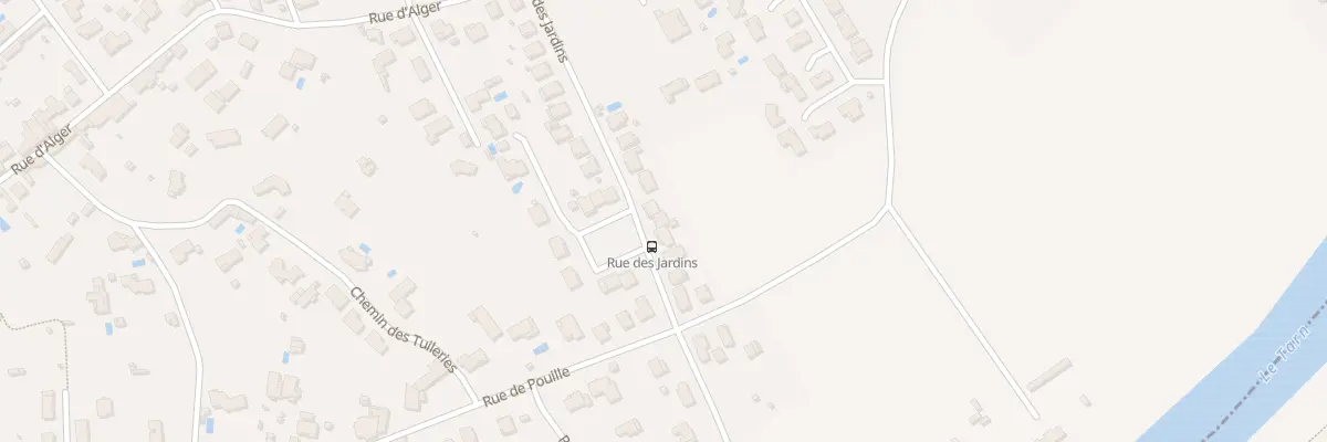 Plan du 25 Rue des Jardins à Gaillac